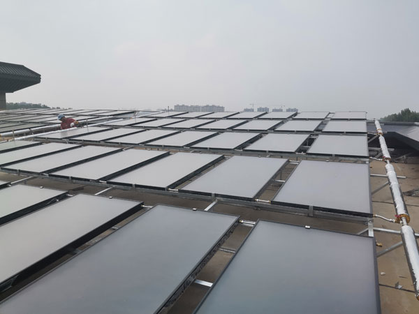 宿州中醫院平板太陽能工程