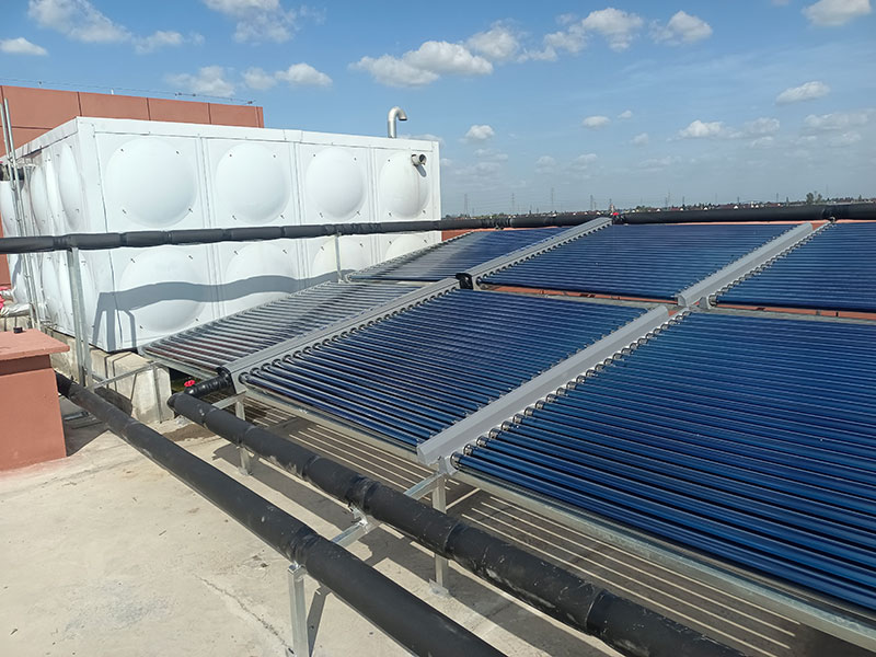 上海金屬制品廠太陽能空氣能熱水項目